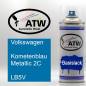 Preview: Volkswagen, Kometenblau Metallic 2C, LB5V: 400ml Sprühdose, von ATW Autoteile West.